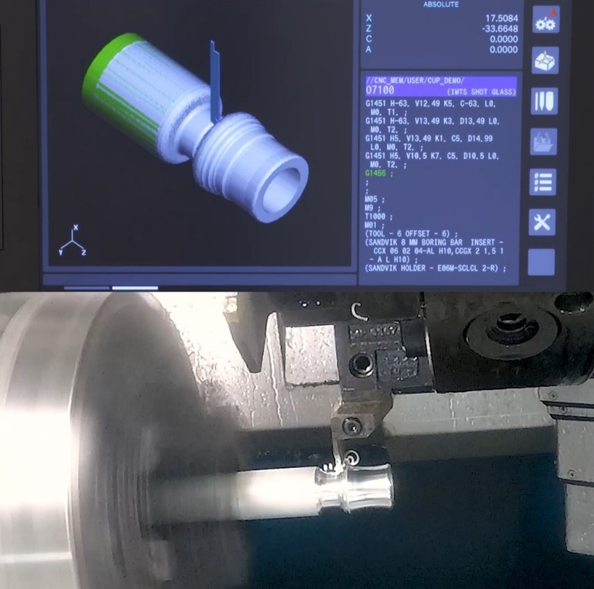 CNC Turning Controller and Lathe