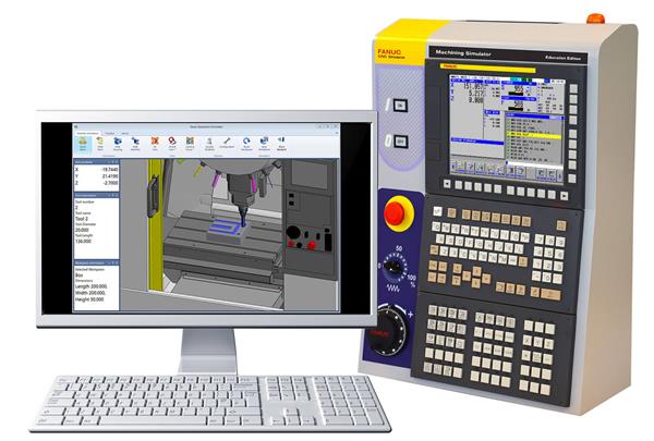 CNC Machining Simulator and Computer