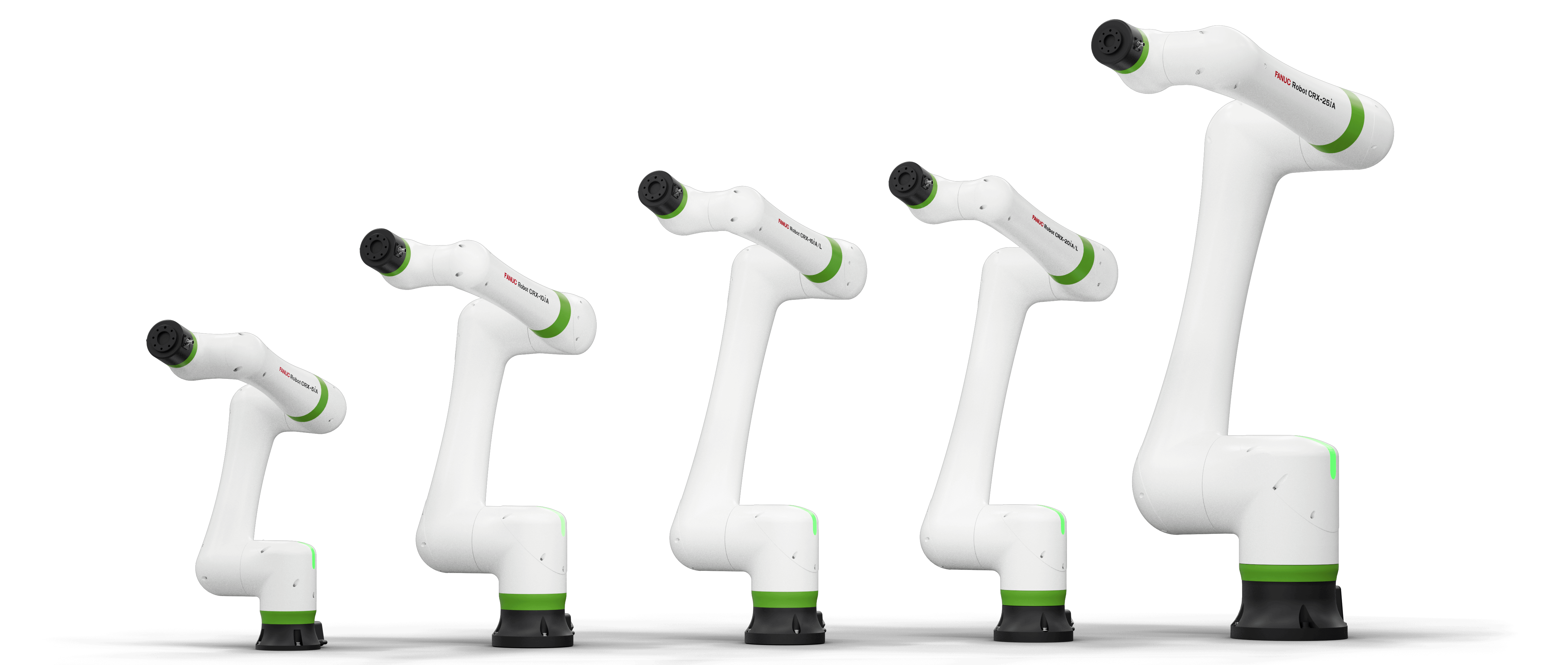 FANUC CRX Cobots Full Line Up